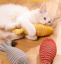 Load image into Gallery viewer, Fish Style Catnip Self-play Toys, No Sound, Cute Cat Accessories Supply