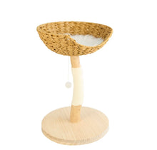 Load image into Gallery viewer, Cute Cat Tree, wooden cat tower, cat climbing tree cute cat furniture supplies accessories