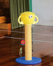 Load image into Gallery viewer, Trophy Style Cat Scratching Post, Scratcher Tower, cute fun and unique cat toys supplies accessories