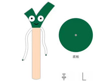 Load image into Gallery viewer, Scallion Style Cat Scratching Post, Scratcher Tower, cute fun and unique cat toys supplies accessories