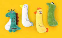 Load image into Gallery viewer, Cute animal style catnip toy, catmint toy, set of 4