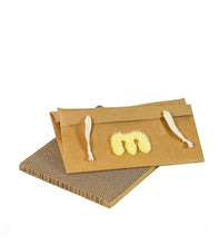 Load image into Gallery viewer, Kraft Paper Cat Bed/Box with Scratching Cardboard