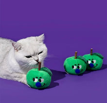 Load image into Gallery viewer, Apple Style Silvervine Cat Toys unique Fun catnip cat self play toys, Cat Accessories Supplies