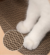 Load image into Gallery viewer, Kraft Paper Cat Bed, with Scratching cardboard, Cute Fun Unique Cat Accessories Supplies Toys