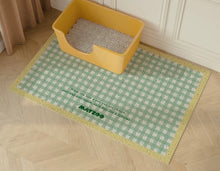 Load image into Gallery viewer, Cute Cat Litter Box Mat, Fun Unique Cat Supplies Accessories