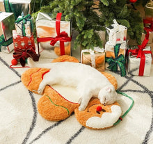 Load image into Gallery viewer, Cute Gingerbread man cat scratcher, scratching post