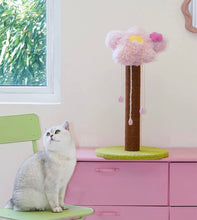 Load image into Gallery viewer, Cute flower style cat scratcher, scratching toys Post