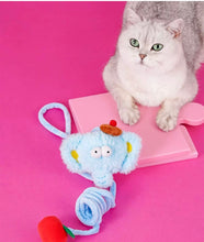 Load image into Gallery viewer, Elephant style cute unique fun catnip cat self play toy