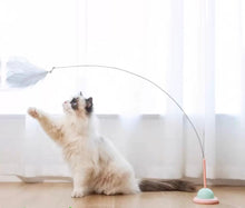 Load image into Gallery viewer, Suction cup cat teaser toy