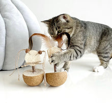Load image into Gallery viewer, Wobbling Silvervine Cat Self-play Toys, Soundness, Fun Cat Accessories Supply