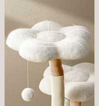 Load image into Gallery viewer, Cute Cat Tree, wooden cat tower, cat climbing tree cute cat furniture supplies accessories