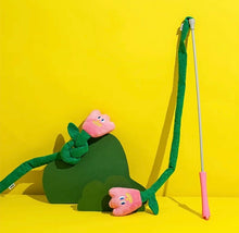 Load image into Gallery viewer, Handheld cat teaser toy, cute and fun