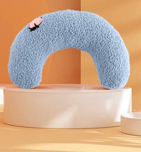 Load image into Gallery viewer, Teddy Fleece Cat Pillow, Cute Fun Cat Toys Supply Accessories