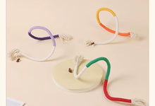 Load image into Gallery viewer, Twisted Rope Cat Toy with Gall Fruits, Set of Three, No Sound, Fun Cat Accessories Supply