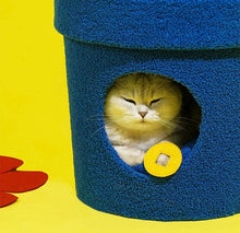 Load image into Gallery viewer, Cute flora style cat tree cat scratcher, cute and unique cat toys supplies