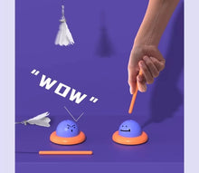 Load image into Gallery viewer, Suction cup cat teaser toy