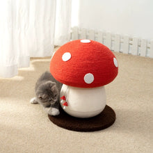 Load image into Gallery viewer, Mashroom Style Cat Scratcher, Scratching Toy Post Cute Fun Cat Supplies Accessories