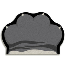 Load image into Gallery viewer, Cute fun cat litter mat, cat paw style unique cute fun cat litter box cat waste box mat supplies