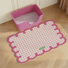 Load image into Gallery viewer, Cute Cat Litter Box Mat, Fun Unique Cat Supplies Accessories