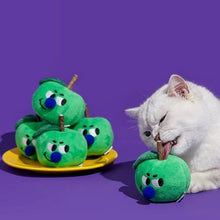 Load image into Gallery viewer, Apple Style Silvervine Cat Toys unique Fun catnip cat self play toys, Cat Accessories Supplies
