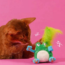 Load image into Gallery viewer, Cute Frog style catnip cat toy