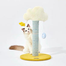 Load image into Gallery viewer, Dreamy Cloud Cat Scratching Post, cat scratcher, tower, cute fun and unique cat toys supplies accessories