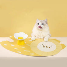 Load image into Gallery viewer, Animal style Cat Feeding Food Mat, waterproof, Cute Unique Cat Supplies Accessories