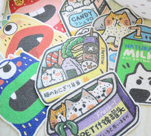 Load image into Gallery viewer, Cute cat litter box mat, unique door mat, unique fun cat waste box mat supplies