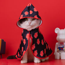 Load image into Gallery viewer, Naruto Cat Cape, cute cat outfit supplies cosplay Halloween costumes