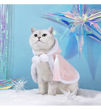 Load image into Gallery viewer, Cute fun cape for cats, unique warm winter cat appearance supplies clothes hoodies