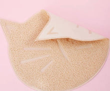 Load image into Gallery viewer, Cat litter box mat, cute and unique cat waste box mat supplies, fun doormat