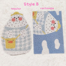 Load image into Gallery viewer, Cute cat litter mat, pet waste supplies fun unique cat litter box mat, doormat