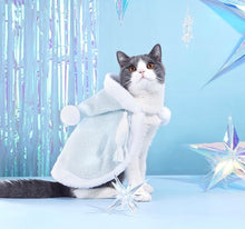 Load image into Gallery viewer, Cute fun cape for cats, unique warm winter cat appearance supplies clothes hoodies