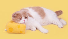 Load image into Gallery viewer, Cheese Style Catnip Self-play Toys, No Sound, Cute Cat Accessories Supply