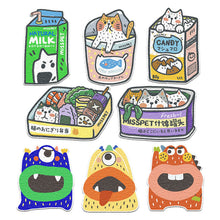 Load image into Gallery viewer, Cute cat litter box mat, unique door mat, unique fun cat waste box mat supplies