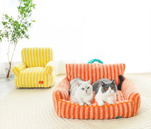 Load image into Gallery viewer, Soft Sofa-Style Nest Bed for Cats