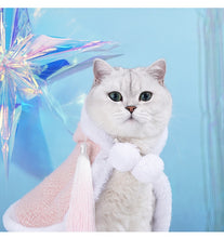 Load image into Gallery viewer, Cute fun cape for cats, unique warm winter cat appearance supplies clothes hoodies
