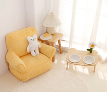 Load image into Gallery viewer, Raised flower cat dog pet feeding double bowls supplies cute fun unique