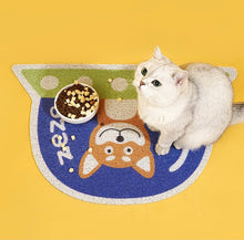 Load image into Gallery viewer, cute unique cat litter mat