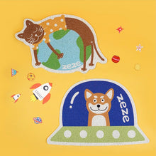 Load image into Gallery viewer, cute unique cat litter mat