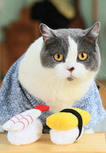 Load image into Gallery viewer, Sushi style catnip toy for cat