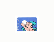 Load image into Gallery viewer, Cute and fun cat and dog feeding mat, cat dog pet feeding station waterproof PVC mat supplies