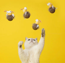 Load image into Gallery viewer, Bee Style Catnip & Silvervine Self-play Toys, No Sound, Cute Cat Accessories Supply