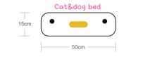 Load image into Gallery viewer, Chicken style cat, small dog and pet winter four seasons soft comfy bed cute fun unique cat supplies