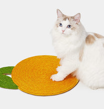 Load image into Gallery viewer, Cute Fruit Style Cat scratcher, cat toys, peach and citrus scratching post with suction cup