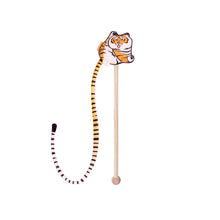 Load image into Gallery viewer, Tiger style cute unique cat teaser, catnip toy