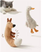 Load image into Gallery viewer, Goose Style Catnip Self-play Toys with crinkle paper, Cute Cat Sound Accessories Supply
