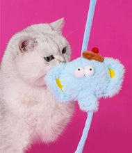 Load image into Gallery viewer, Elephant style cute unique fun catnip cat self play toy
