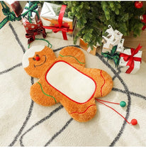 Load image into Gallery viewer, Cute Gingerbread man cat scratcher, scratching post
