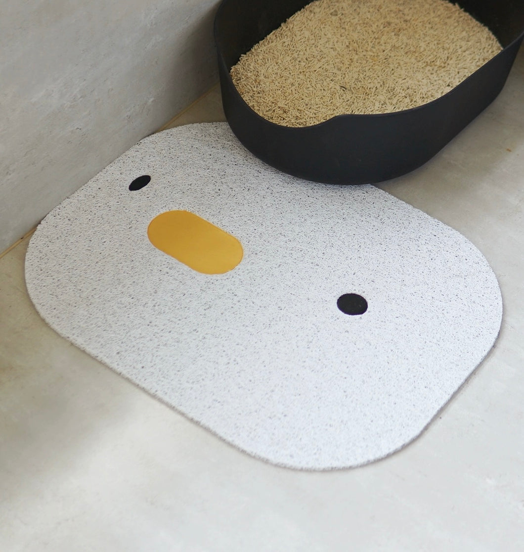 Cute Fun Cat Litter Box Mat, Unique Cat Supplies, Accessories